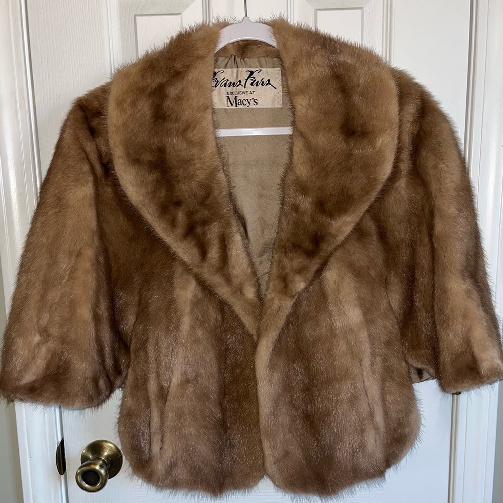 Evan’s Furs by Macy Mink Stole
